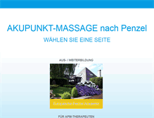 Tablet Screenshot of apm-penzel.de